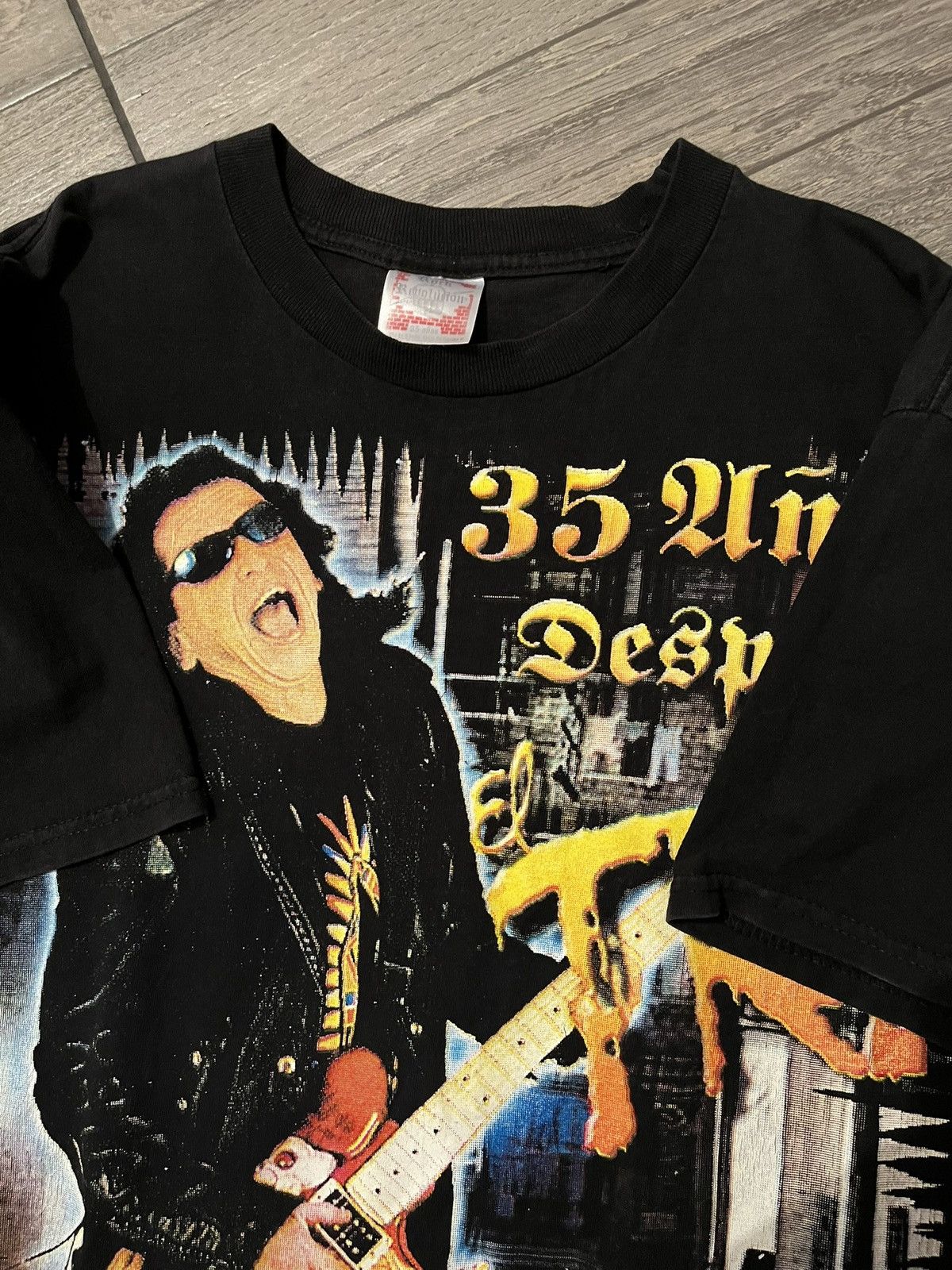 Band Tees Vtg El Tri band tee Size US XL / EU 56 / 4 - 2 Thumbnail