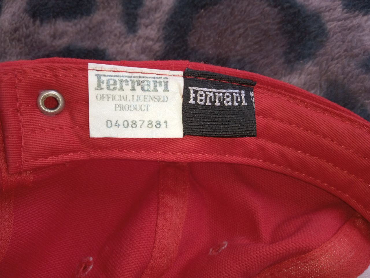 Ferrari Ferrari Helix Vintage Cap 90s Size ONE SIZE - 6 Thumbnail