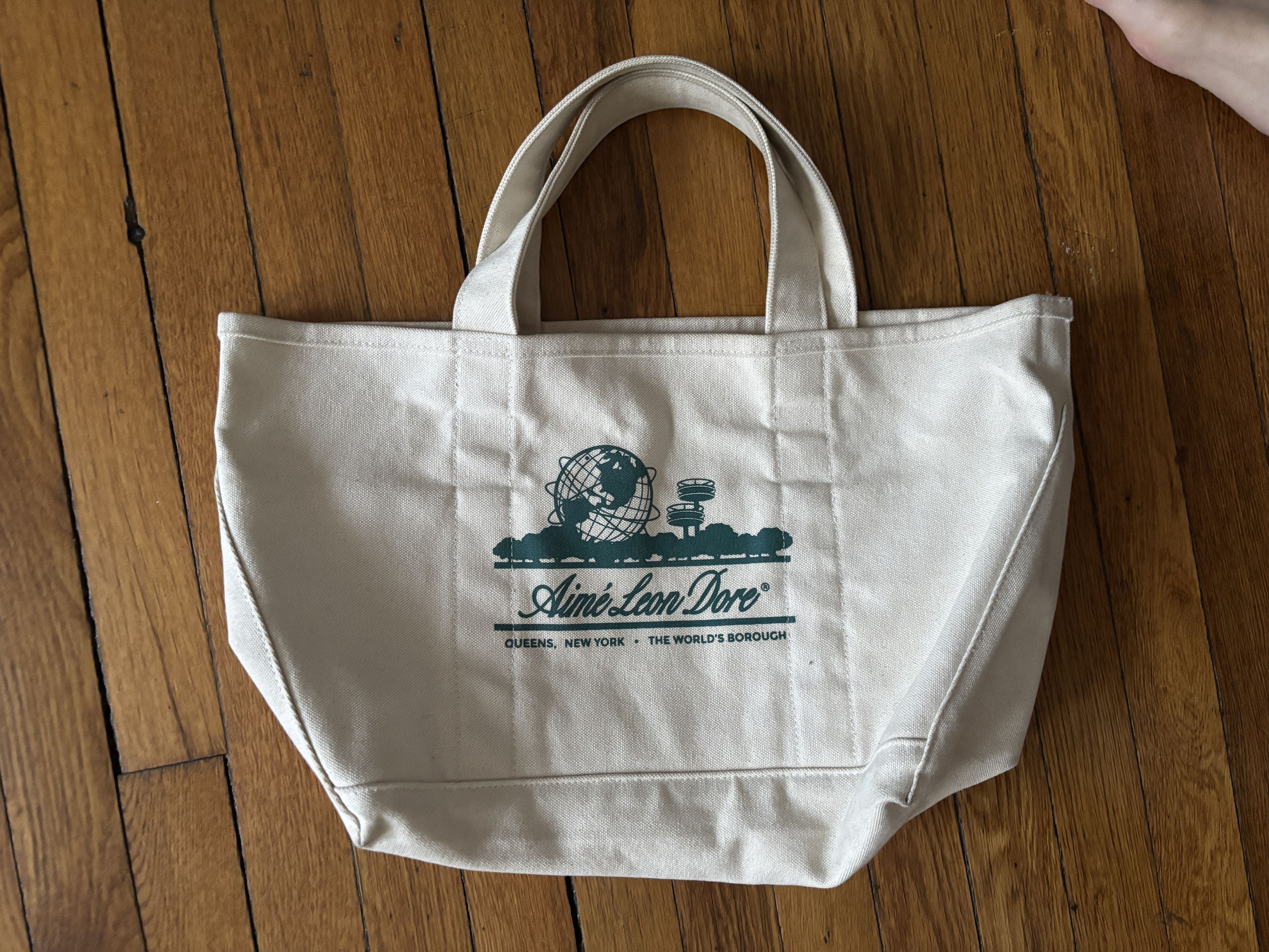 バッグ Drake's & Aime Leon Dore Canvas Tote Bag Aime Leon Dore x Drake's Canvas Tote Bag In Natural | eBay