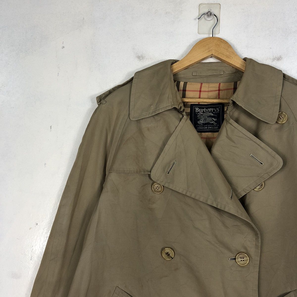 Burberry Vintage Burberrys trench coat Jacket Size US M / EU 48-50 / 2 - 7 Thumbnail