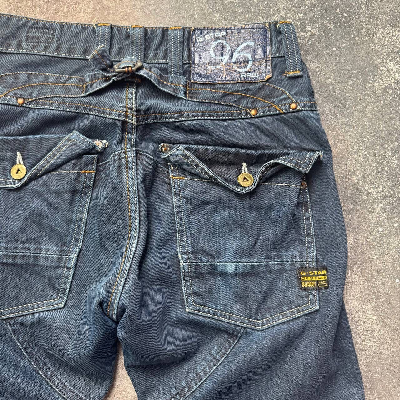 G-Star G-Star Raw Vintage Cargo Denim Jeans Size US 30 / EU 46 - 7 Thumbnail