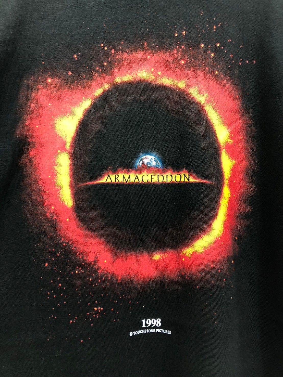 Vintage Vintage 1998's Armageddon Movie Promo Shirt BN Size US L / EU 52-54 / 3 - 4 Thumbnail