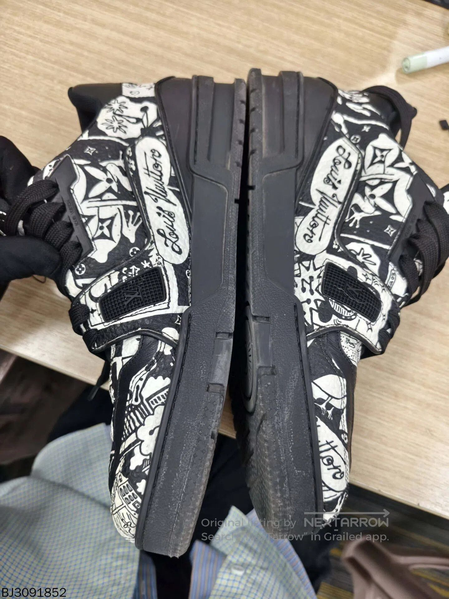 Louis Vuitton louis vuitton trainer graphic sneakers. Size US 8 / EU 41 - 2 Thumbnail