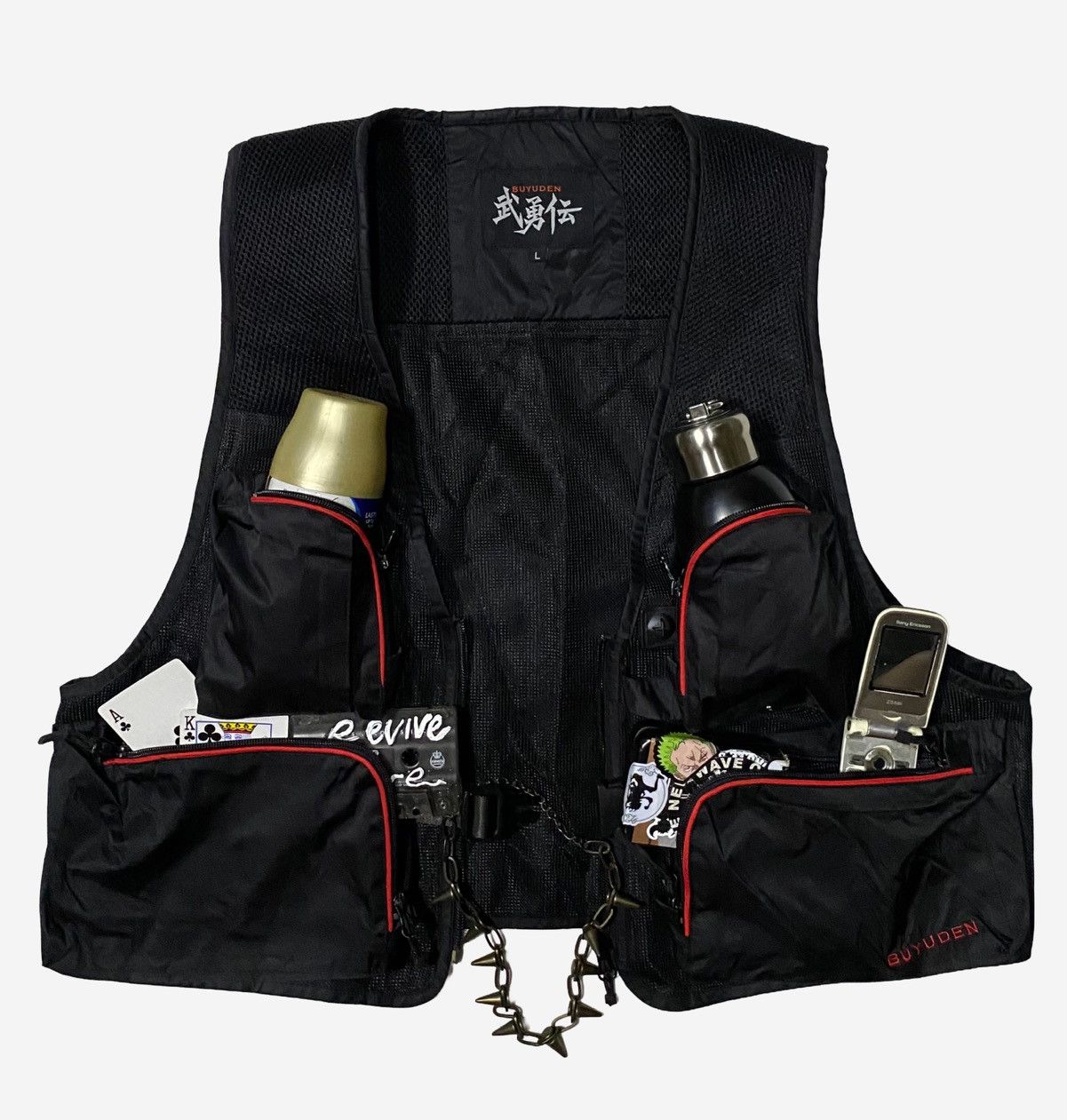 Japanese Brand BUYUDEN VEST MULTIPOCKET BLACK Size US M / EU 48-50 / 2 - 1 Thumbnail