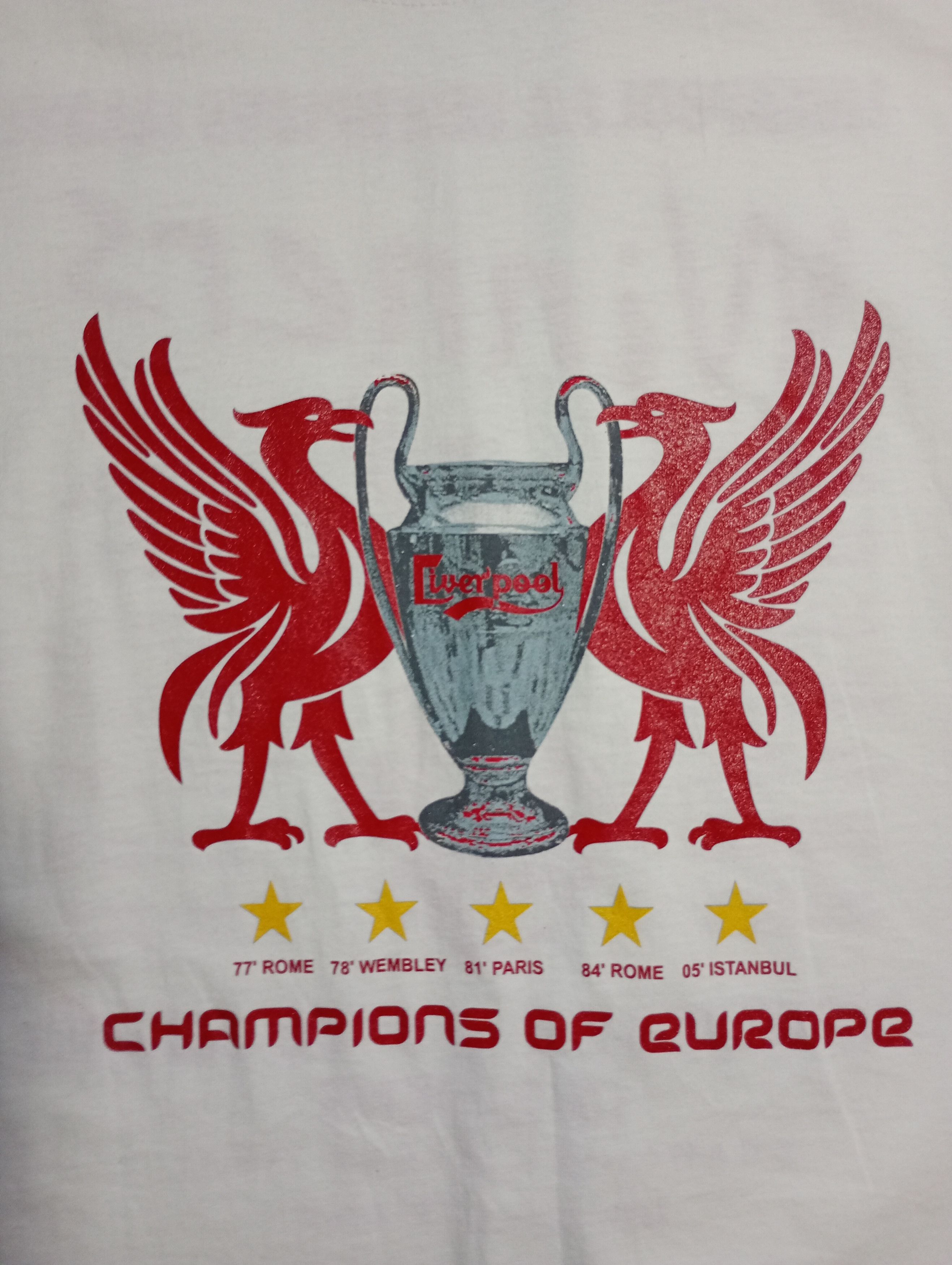 Fruit Of The Loom Fruit Of The Loom Liverpool Winner Champions League 2005 Size US XL / EU 56 / 4 - 6 Thumbnail