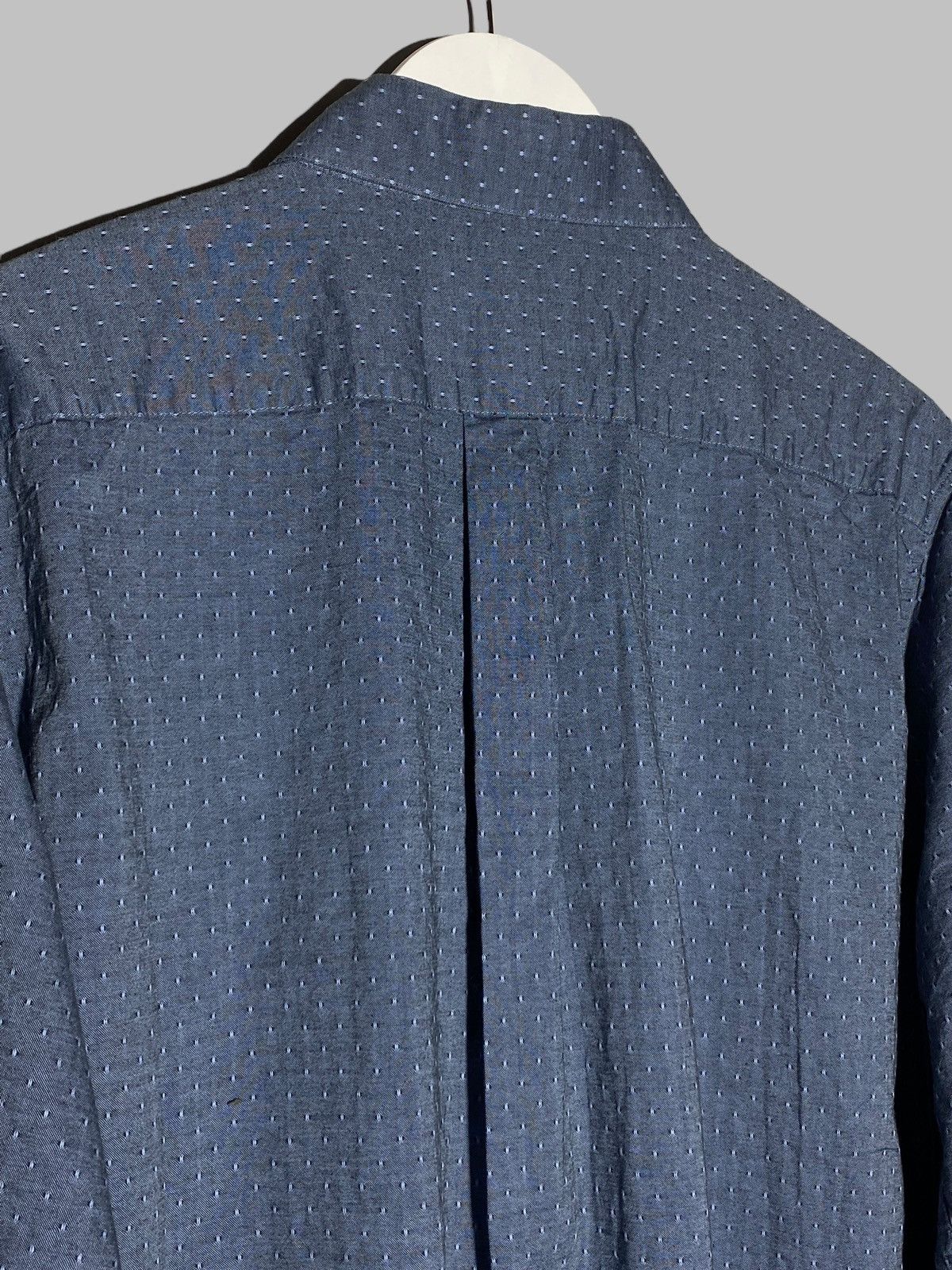 Vivienne Westwood Vivienne Westwood Denim Blue Long Sleeve Button Up Shirt Size US L / EU 52-54 / 3 - 9 Thumbnail