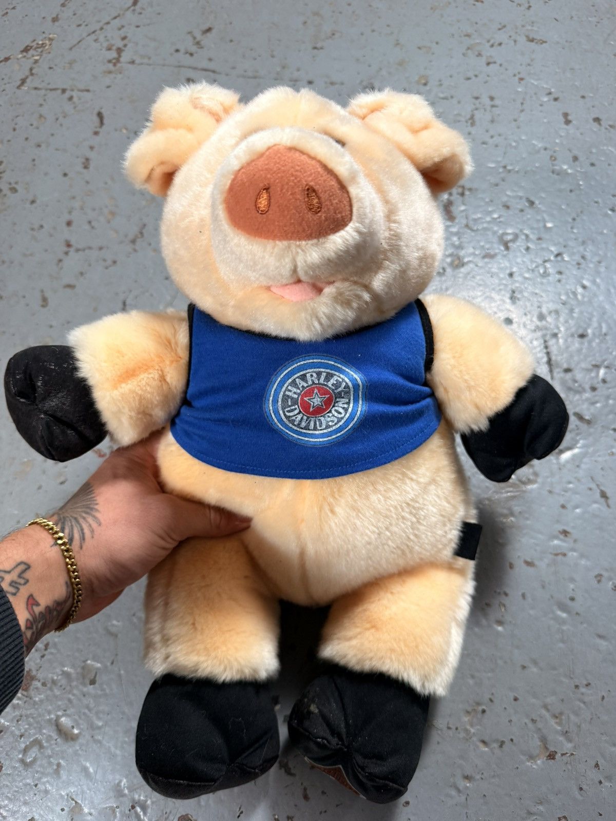 Harley Davidson Vintage Harley Davidson Plushie Pig Size ONE SIZE - 7 Thumbnail