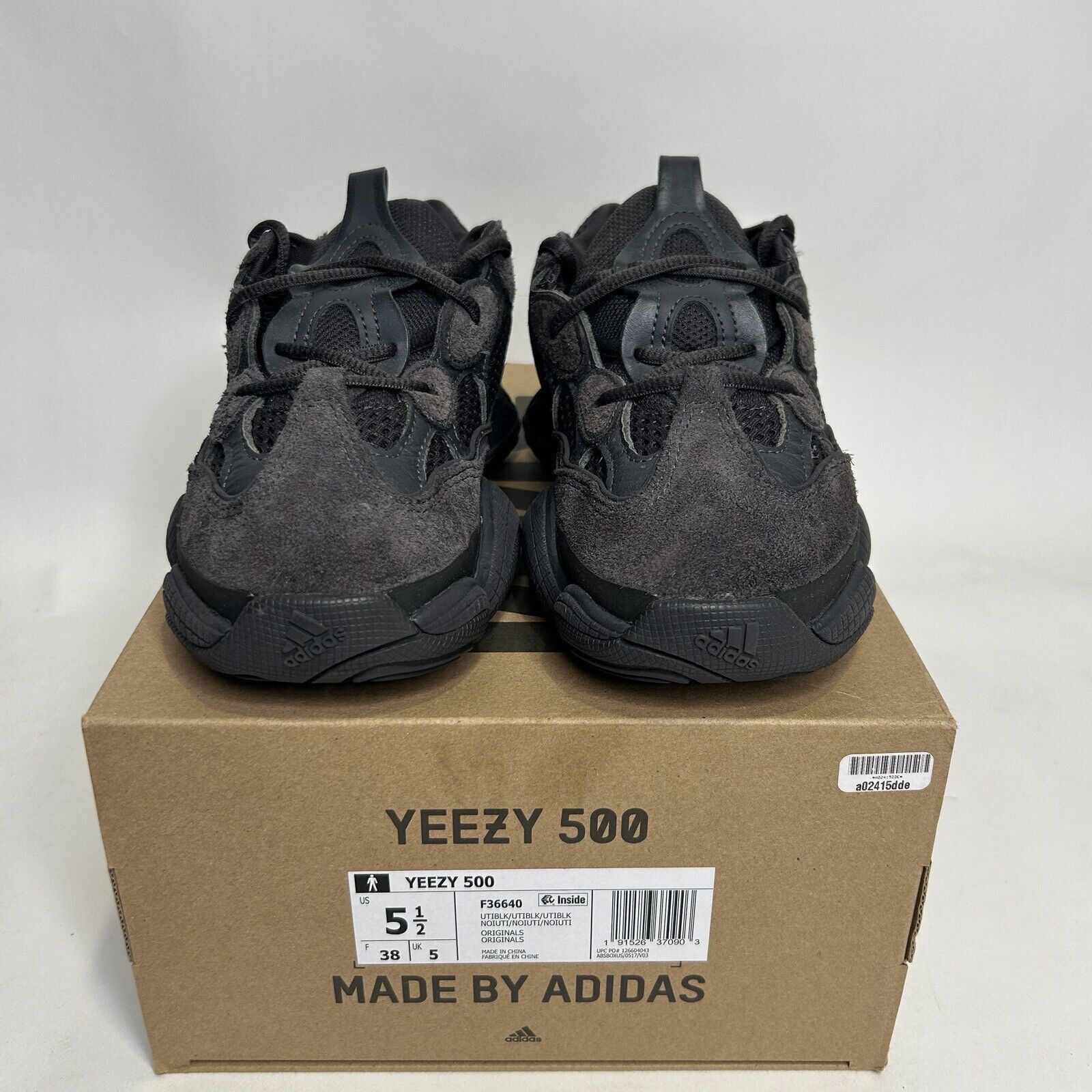 Adidas adidas Yeezy 500 Low “Utility Black” 2024 Size US 9 / IT 39 - 2 Thumbnail