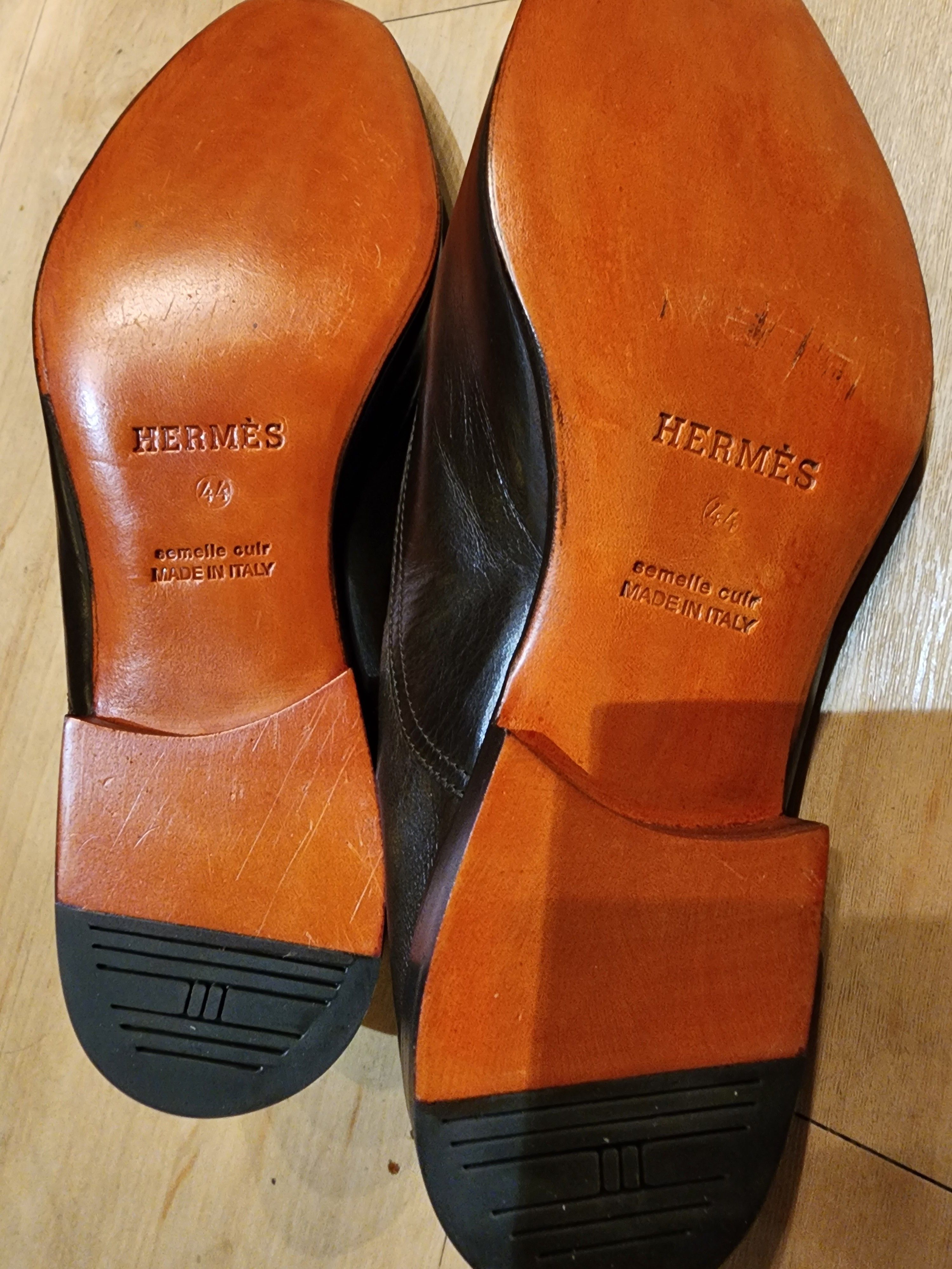 Hermes Hermes exotic leather lace-ups size 44 Size US 11 / EU 44 - 15 Thumbnail