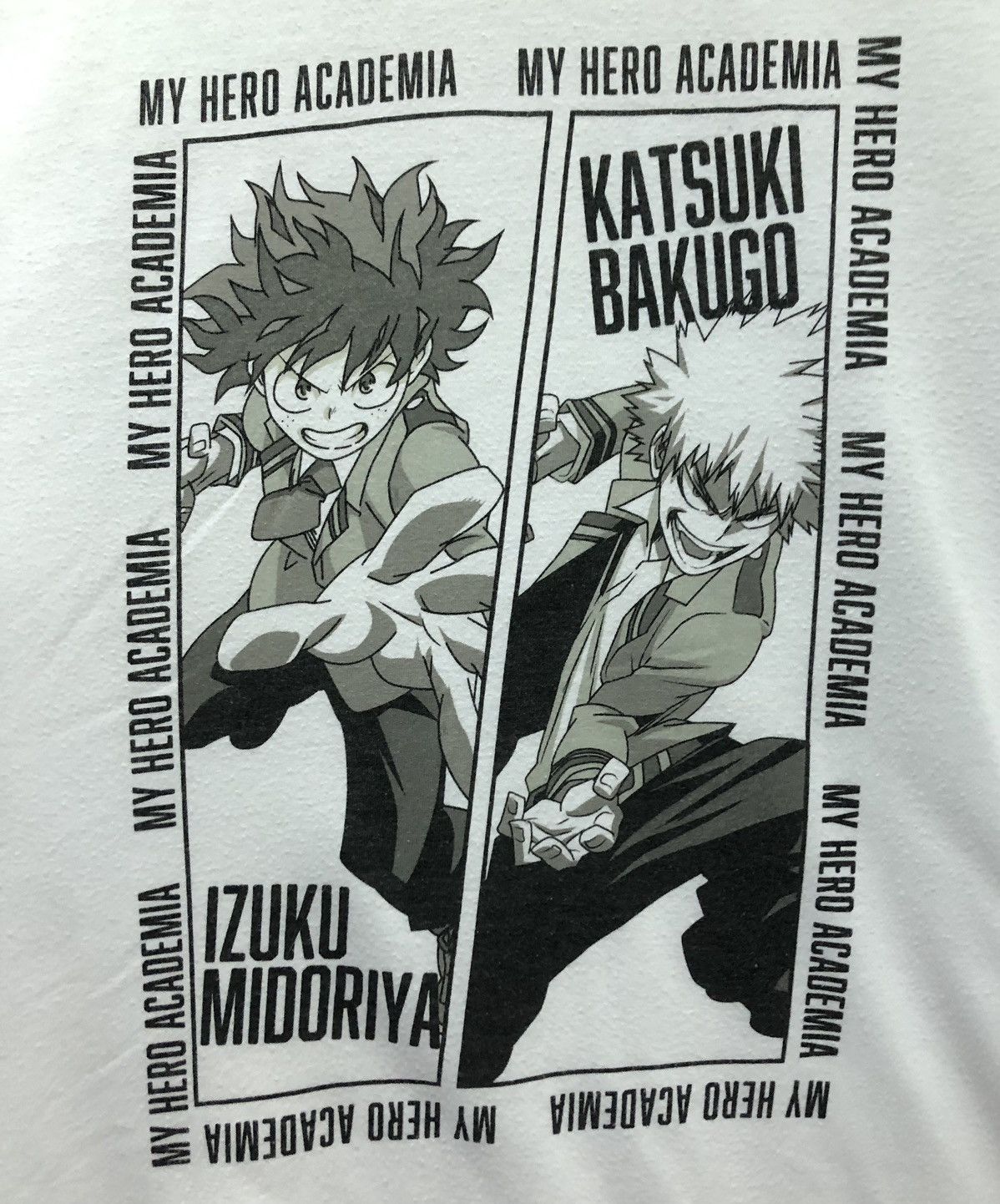 Anime My Hero Academia Izuku Midoriya&Katsuki Bakugo T-Shirt Size US L / EU 52-54 / 3 - 3 Thumbnail