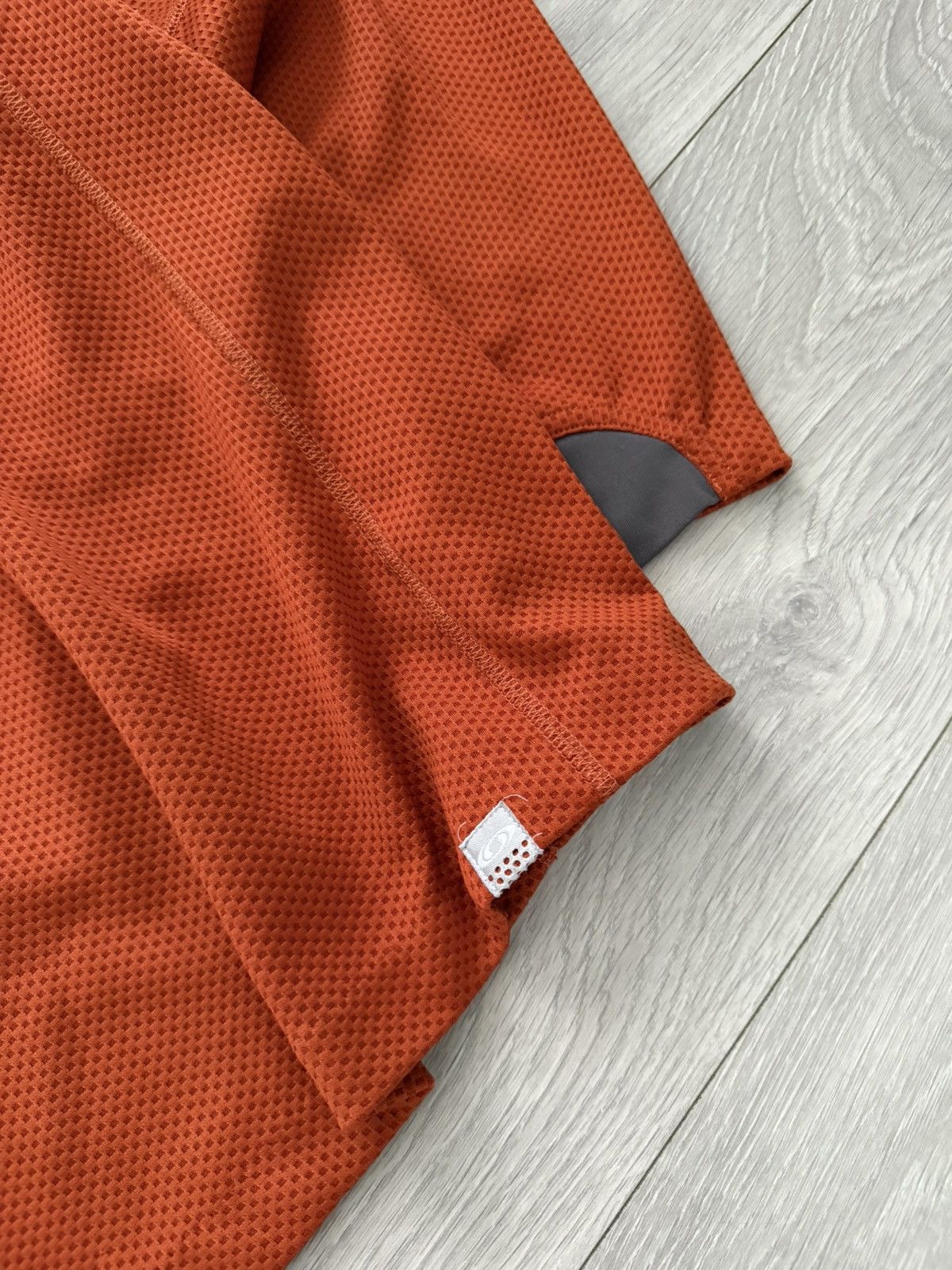 Salomon Salomon 00s Moto Mesh Orange Technical Long Sleeve Size US XL / EU 56 / 4 - 4 Thumbnail