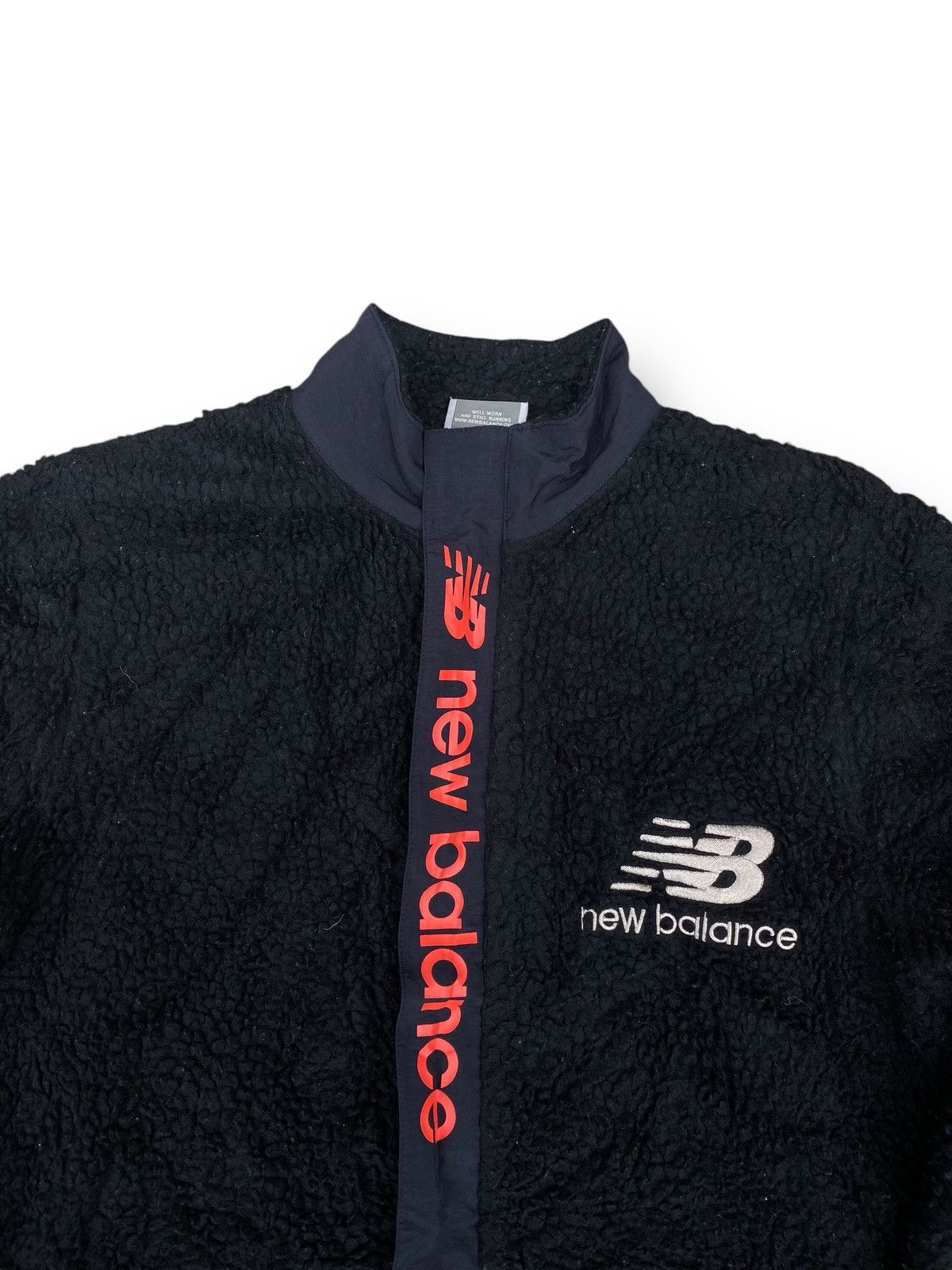 Japanese Brand × New Balance Vintage New Balance Sherpa Fleece Jacket. #D7 Size US S / EU 44-46 / 1 - 2 Thumbnail