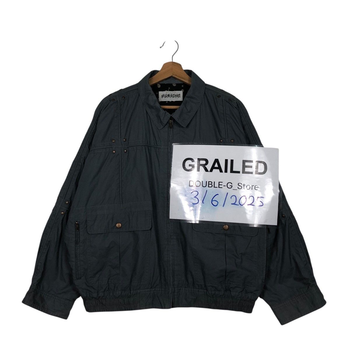 Issey Miyake Vintage SPLENZA Matsuya Quilted Liner Utility Jacket Size US M / EU 48-50 / 2 - 1 Thumbnail
