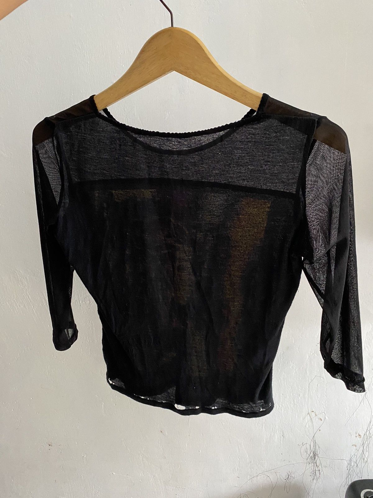 Hysteric Glamour × Japanese Brand Vintage jpg style mesh art longsleeve Size US S / EU 44-46 / 1 - 2 Thumbnail