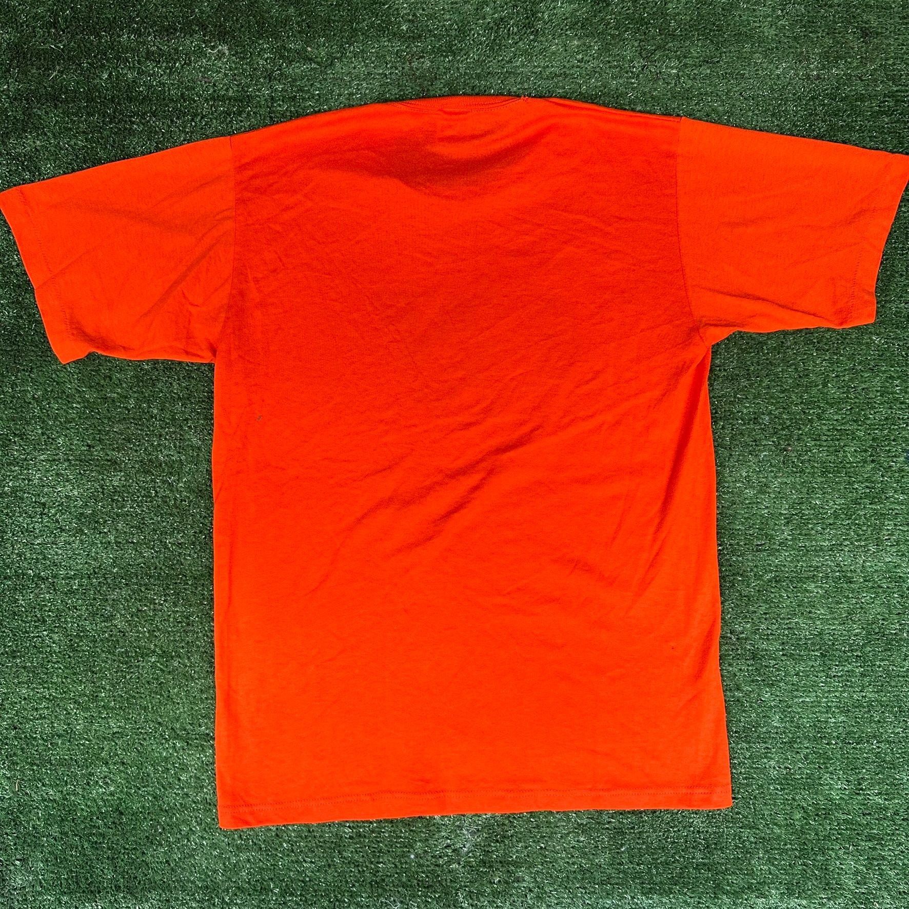 Vintage Vintage 80s Braniff International Airline T-Shirt Orange M S Size US M / EU 48-50 / 2 - 5 Thumbnail