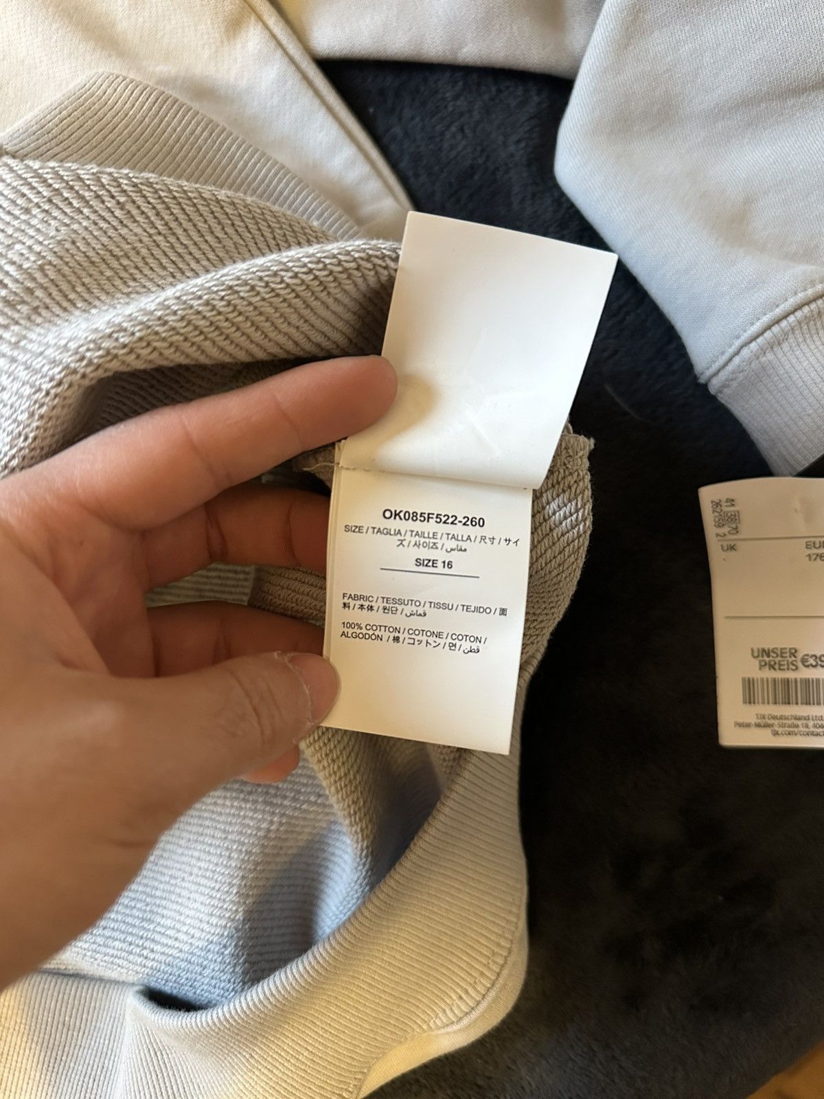 Off-White Off-White Hoodie Grey | Kids Size fits S/M | New with Tags Size US M / EU 48-50 / 2 - 10 Thumbnail