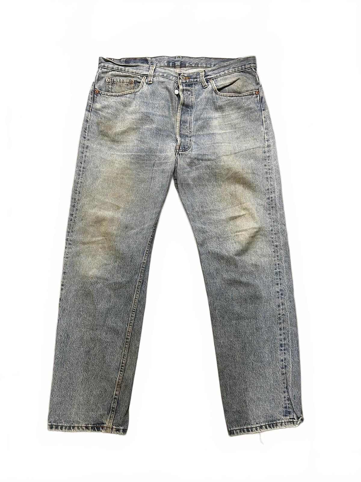 Levi's Vintage Levi's 501 Blue Denim Jeans - W38 L32 Size US 38 / EU 54 - 3 Thumbnail