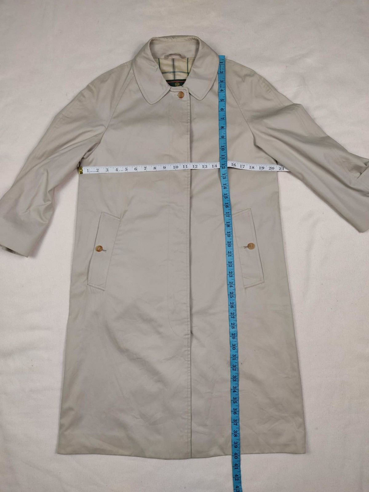 Grenfell × Vintage Vintage GRENFELL A-Line Trench Coat Size US M / EU 48-50 / 2 - 16 Thumbnail