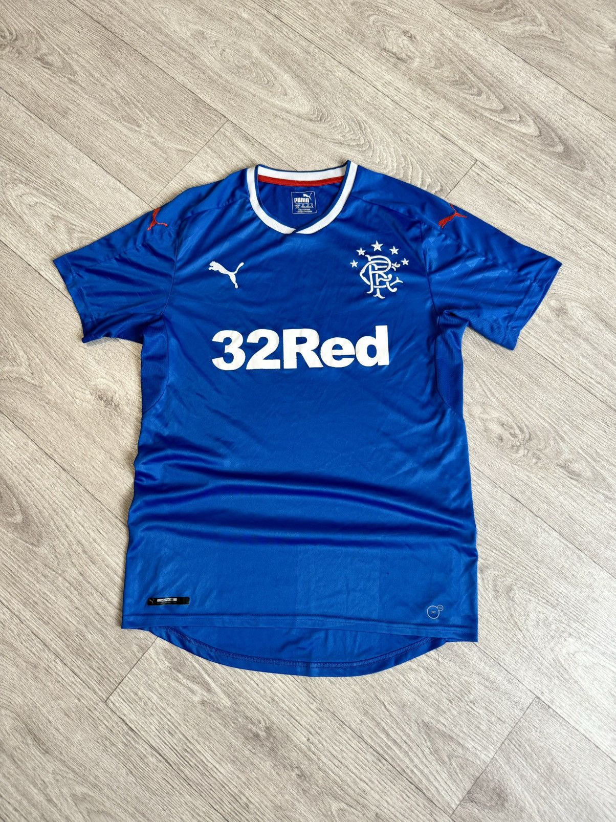 Puma 🔷Puma Glasgow Rangers 2016/18 Soccer jersey🔷 Size US M / EU 48-50 / 2 - 1 Thumbnail