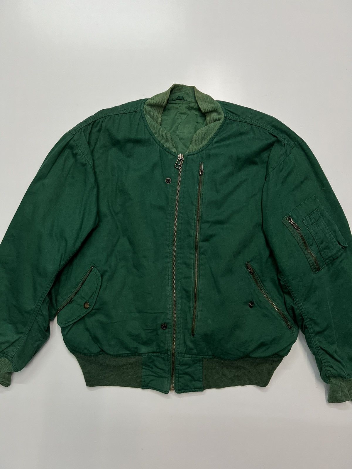 Vintage 🔥VINTAGE MA 11 BOMBER JACKET Size US M / EU 48-50 / 2 - 2 Thumbnail
