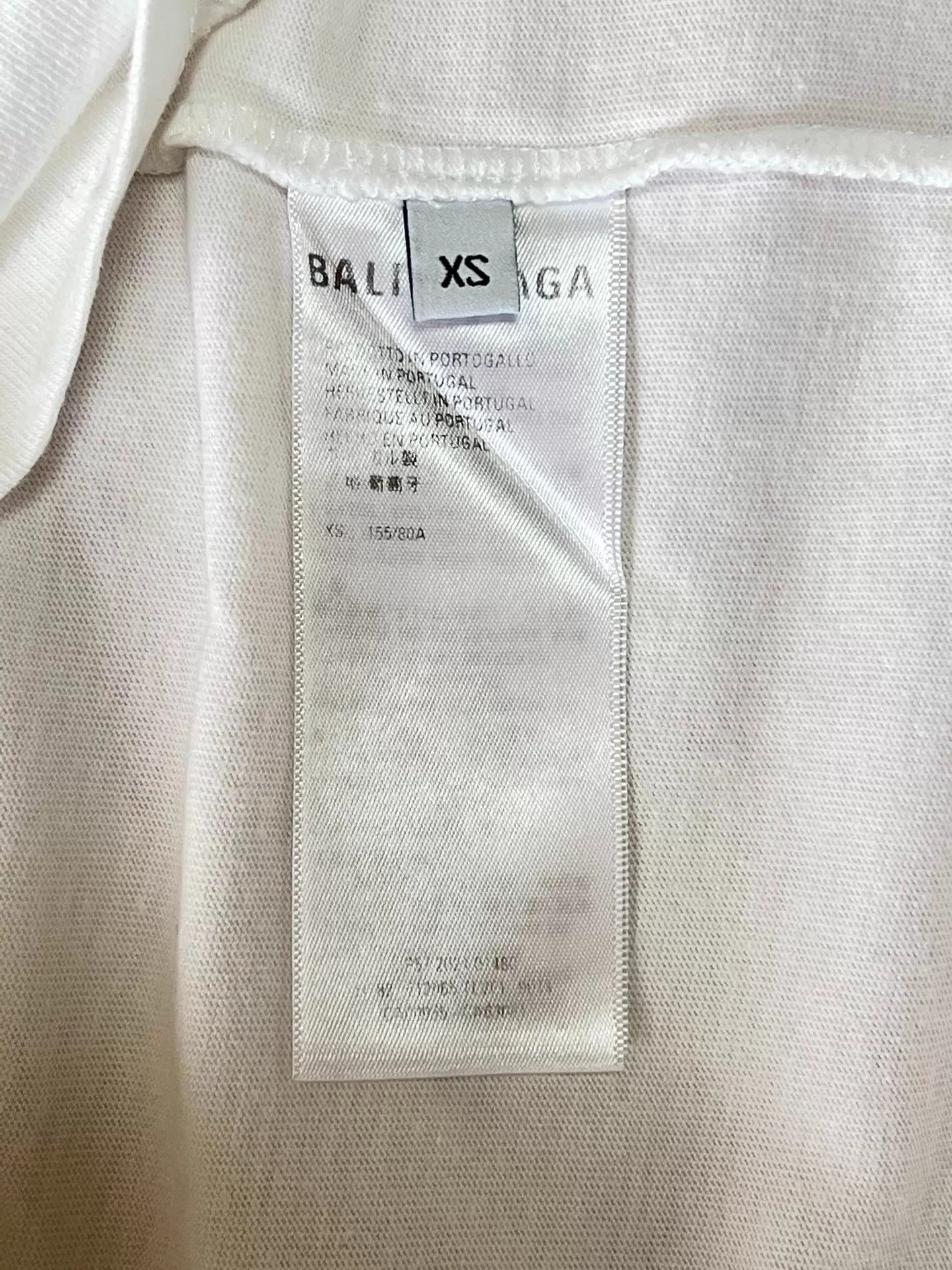 Balenciaga Balenciaga Jelly Graffiti Pink Logo White Tee XS Size XS / US 0-2 / IT 36-38 - 7 Thumbnail