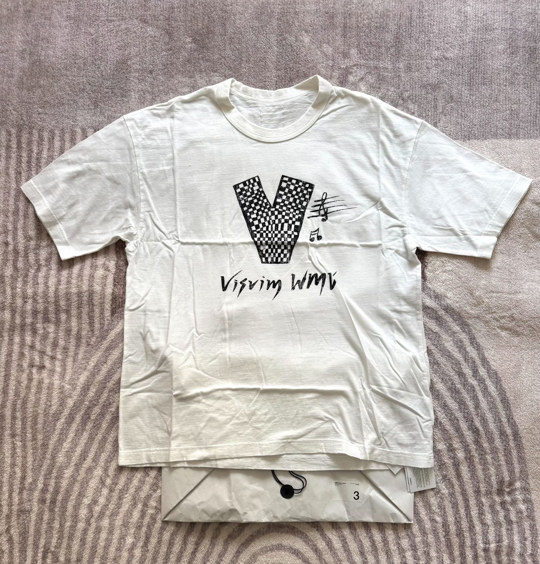 Visvim VISVIM 25SS JUMBO TEE S/S V CRASH Size US M / EU 48-50 / 2 - 1 Thumbnail