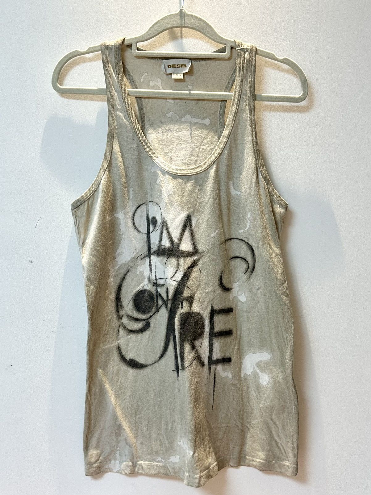 Tシャツ・カットソー DIESEL Women Tops A192000SKBW 01A BEIGE DIESEL Women Tops A192000SKBW 01A BEIGE (DIESEL/Tシャツ