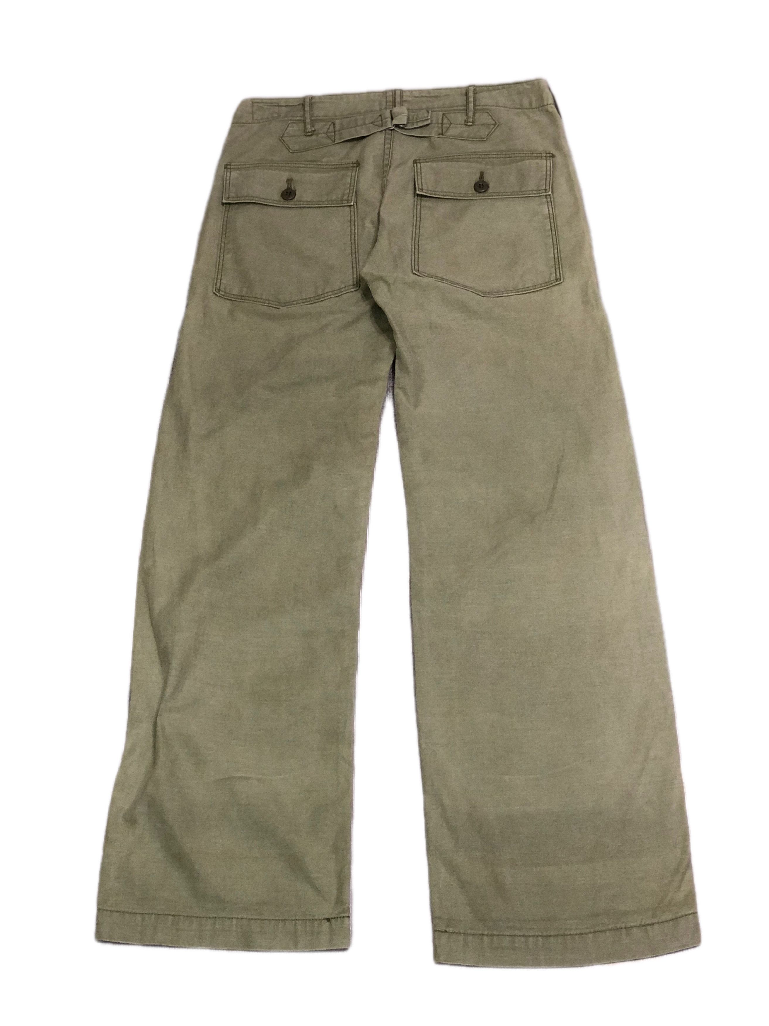 Orslow Orslow Fatigue Buckle Back Military Nice Faded Condition Size US 28 / EU 44 - 2 Thumbnail