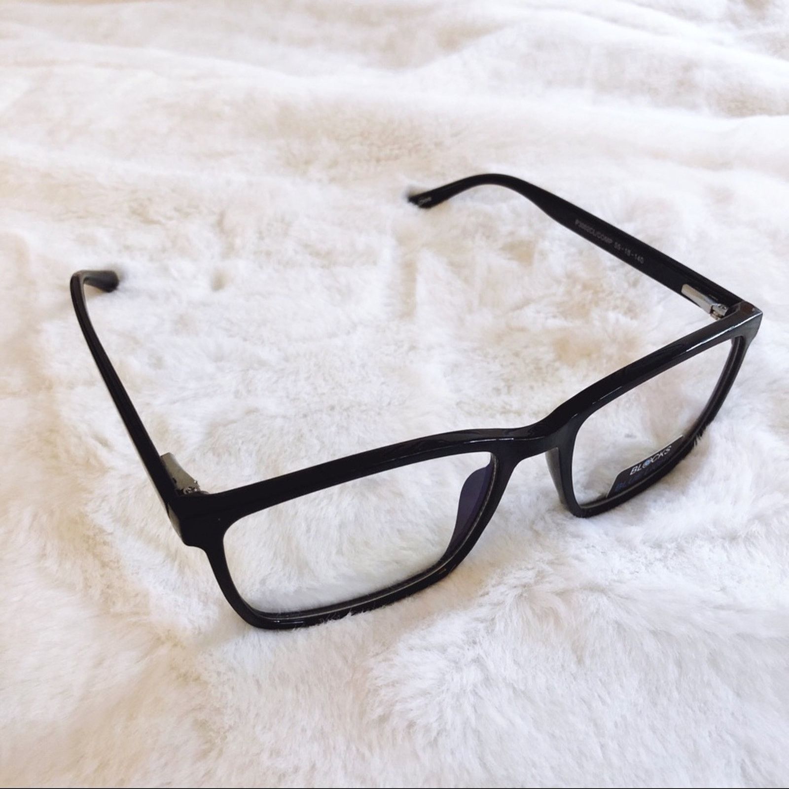 Other Elena Black Computer Blue Light Glasses Size ONE SIZE - 6 Thumbnail