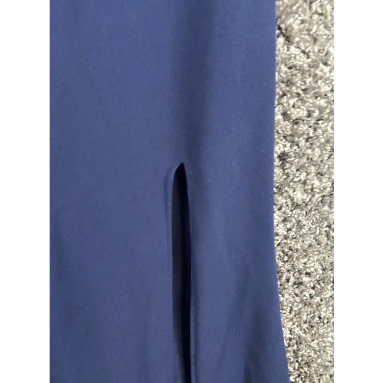 Vintage NEW City Studio Macy’s Gown Dress Women’s 11 Petite Sheer Sides Sleeveless Slit Size L / US 10 / IT 46 - 2 Thumbnail