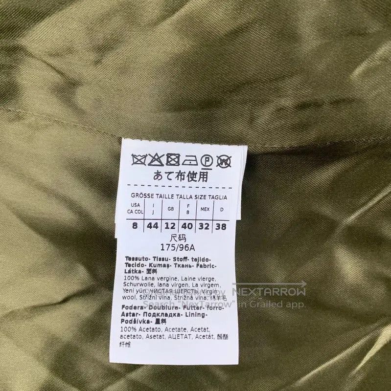 Max Mara MaxMara XL Green Women's Coat . Size XL / US 12-14 / IT 48-50 - 5 Thumbnail