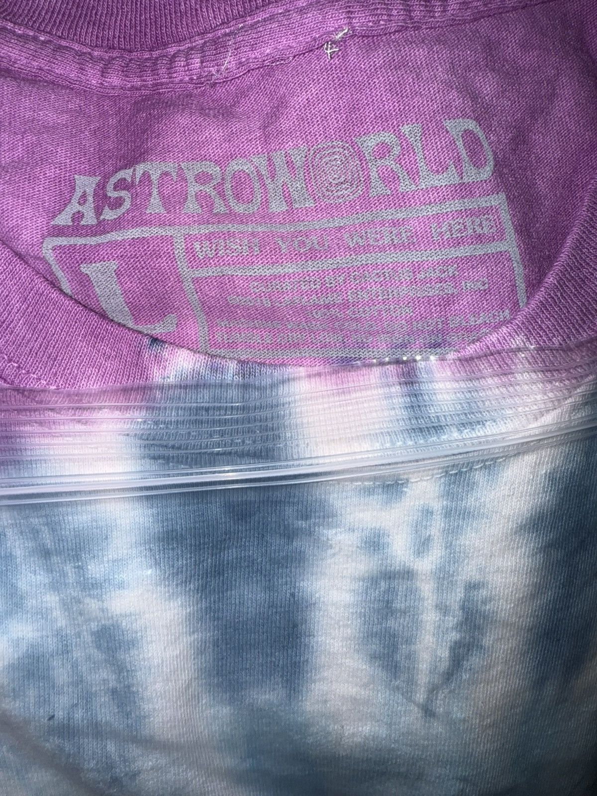 Travis Scott Travis Scott Astroworld Austin Exclusive Tie Dye Shirt Sz L Size US L / EU 52-54 / 3 - 3 Thumbnail