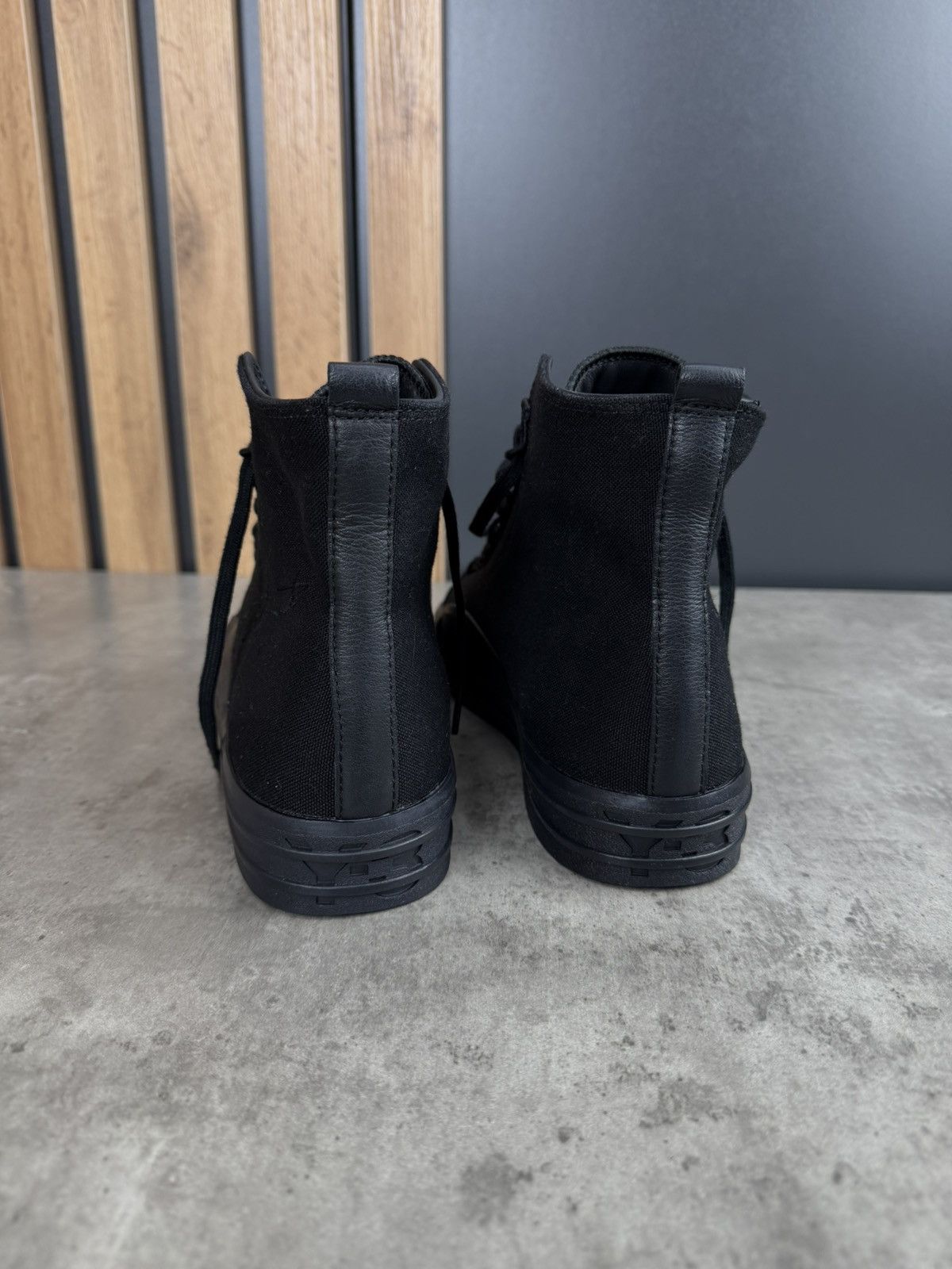 Adidas Adidas Y-3 Yuben Mid Triple Black Sneakers Size US 7.5 Size US 7.5 / EU 40-41 - 4 Thumbnail