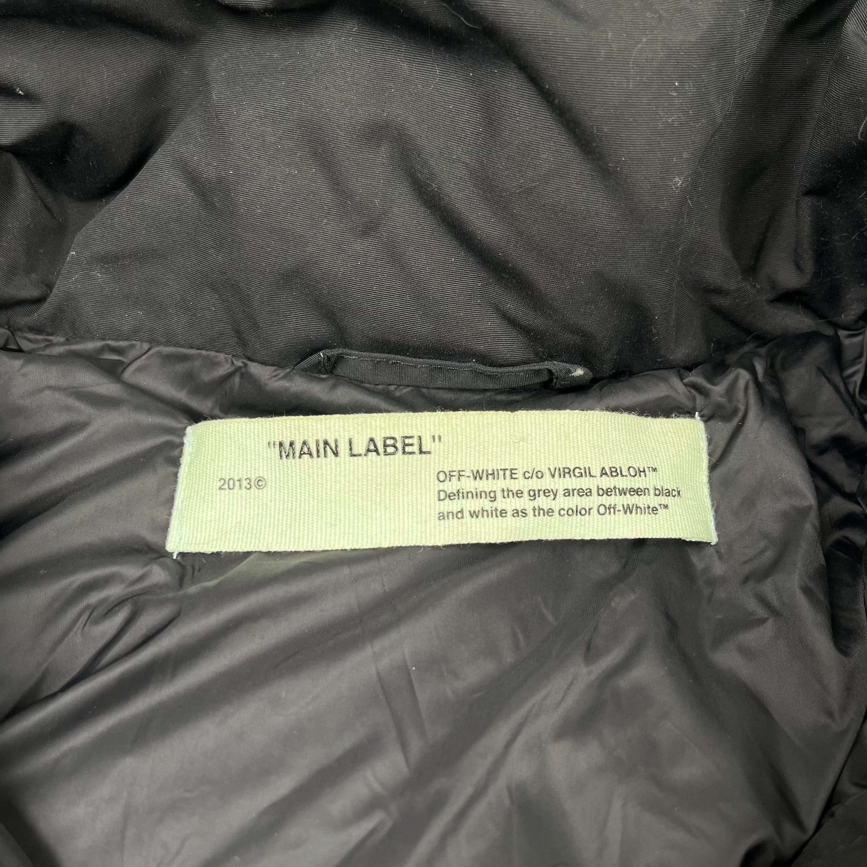 Off-White Off-White Brushed Diagonal Quilted Down Jacket M Size US M / EU 48-50 / 2 - 10 Thumbnail