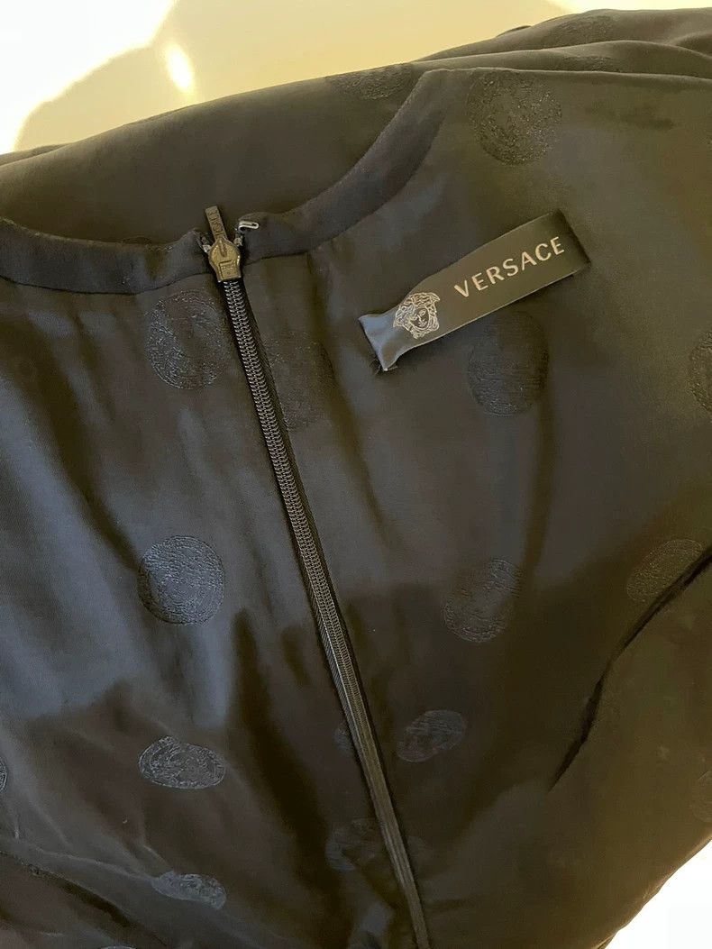 Versace Versace Silk wool dress Size S / US 4 / IT 40 - 6 Thumbnail