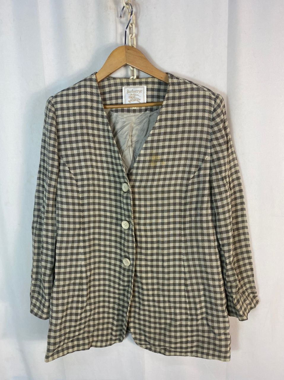 Burberry Womanwear🔥Burberry button up jacket Size L / US 10 / IT 46 - 1 Thumbnail