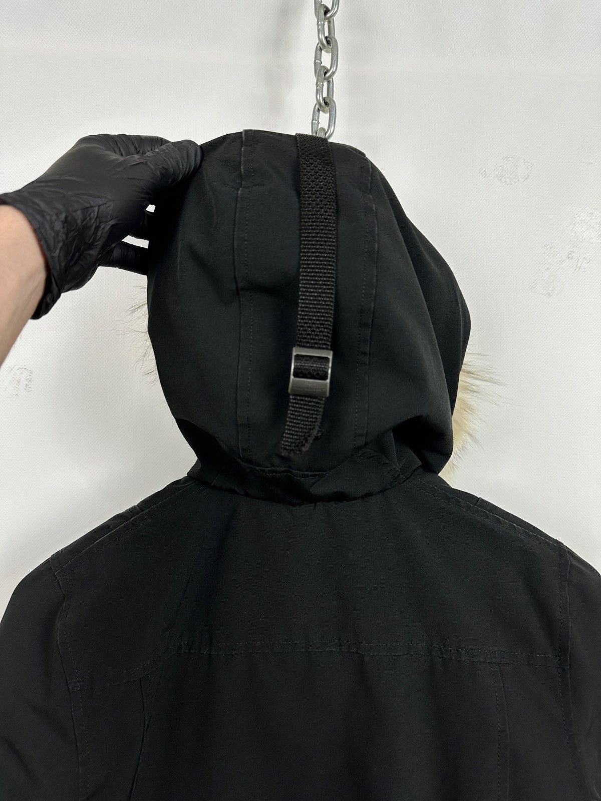 Canada Goose Canada Goose Kensington Black Down Parka Jacket Size XS / US 0-2 / IT 36-38 - 14 Thumbnail