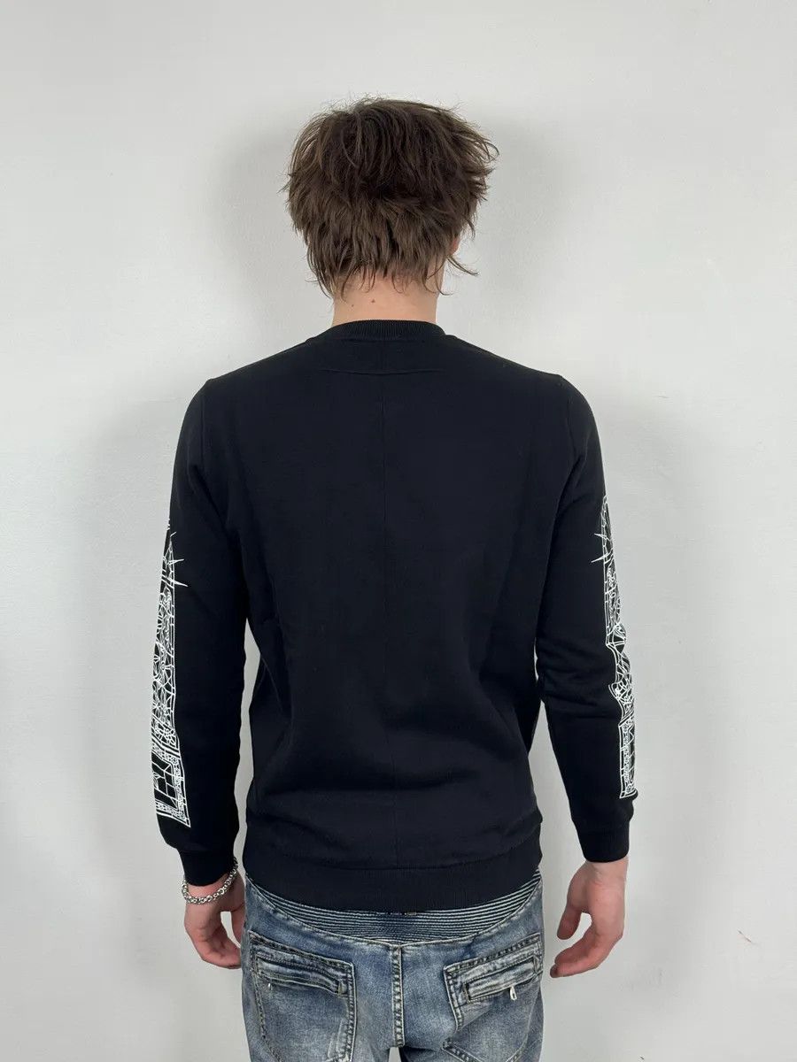 Givenchy AW2016 Givenchy Black Barbed Wire Jesus Print Sweatshirt Size US S / EU 44-46 / 1 - 2 Thumbnail