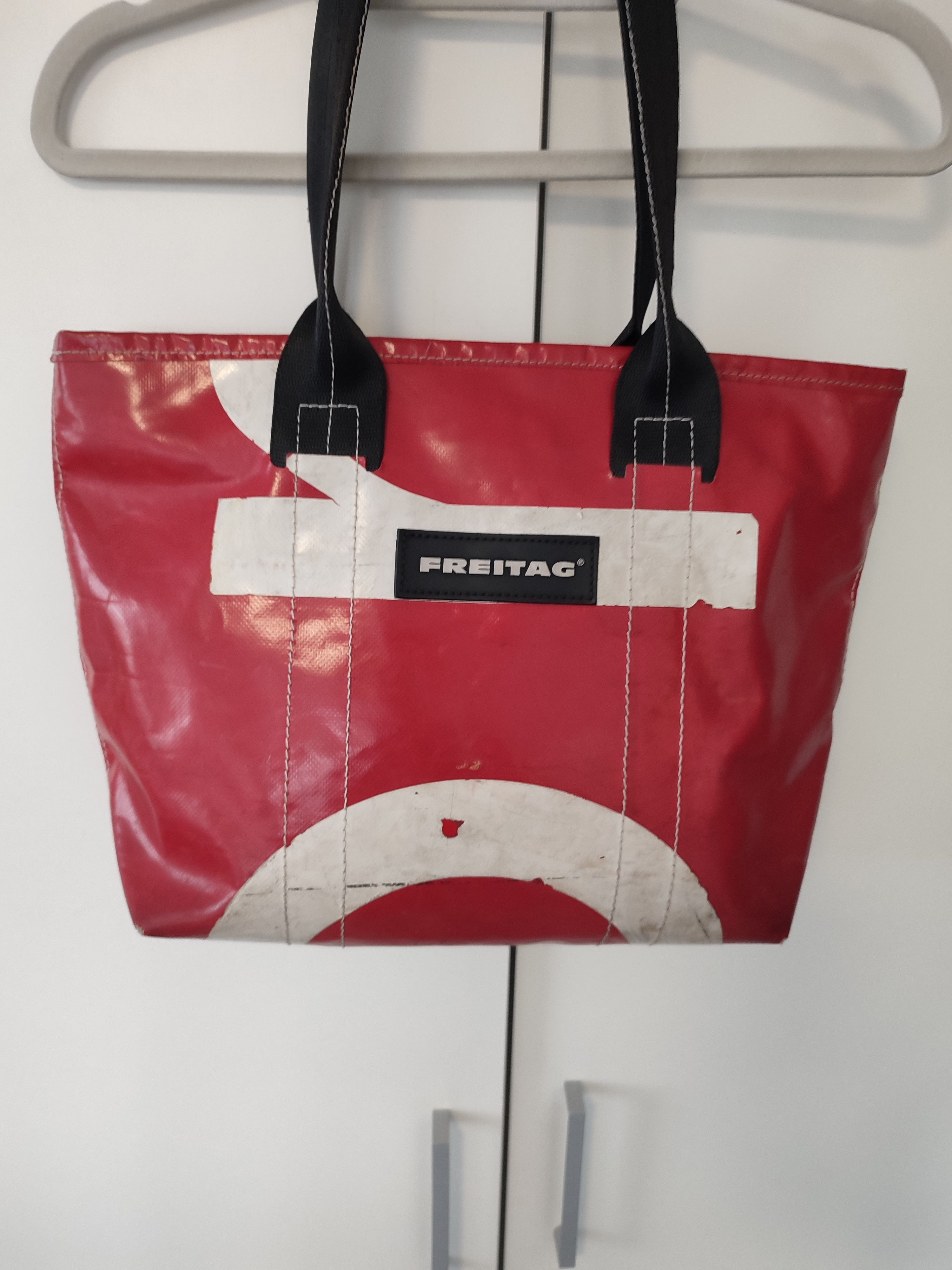 Freitag Freitag Red Tote Bag 38 x28 cm Size ONE SIZE - 7 Thumbnail