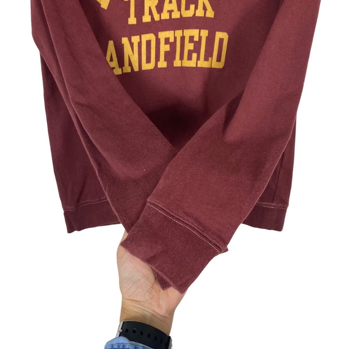 Japanese Brand Vintage Kriff Mayer American Track Andfield Sweatshirt Size US M / EU 48-50 / 2 - 9 Thumbnail