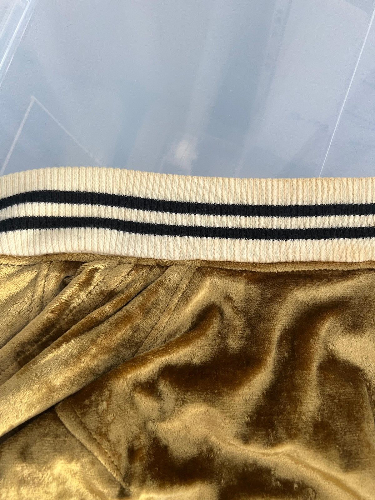 Haider Ackermann HAIDER ACKERMANN SS15 CHAMPAGNE GOLD VELVET BOMBER JACKET Size US M / EU 48-50 / 2 - 10 Thumbnail