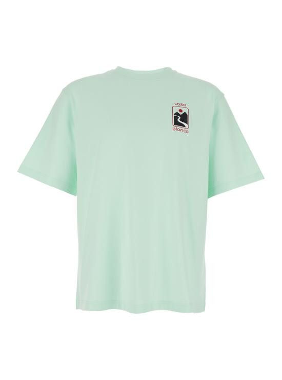 Casablanca CASABLANCA Men Tops MPF25JTS04403MINTJERSEY Green Size US M / EU 48-50 / 2 - 1 Thumbnail