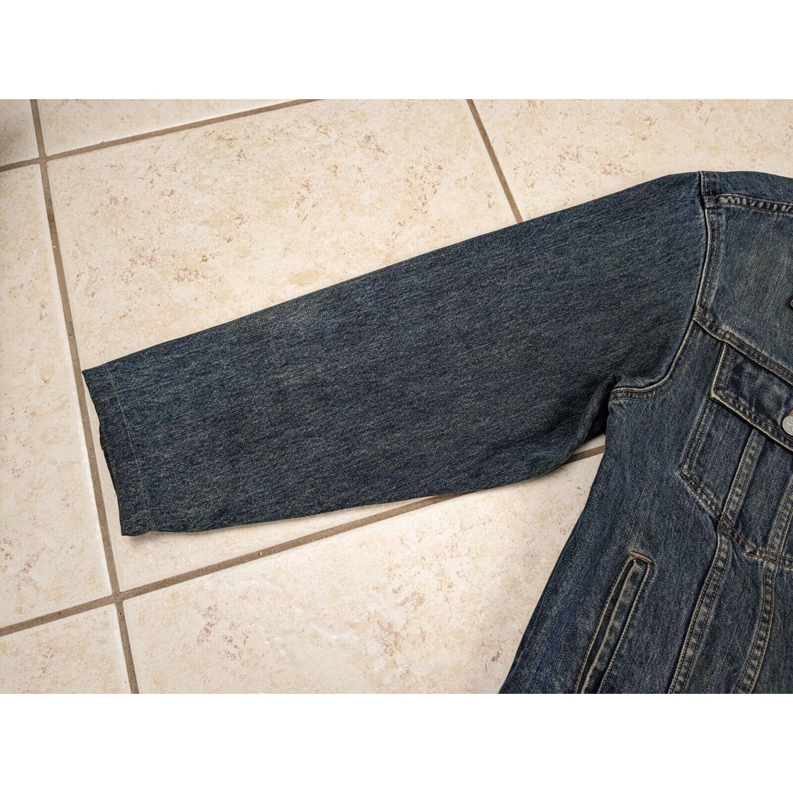 Calvin Klein Vtg Calvin Klein Men's L Denim Jeans Trucker Coat Jacket Size US L / EU 52-54 / 3 - 6 Thumbnail