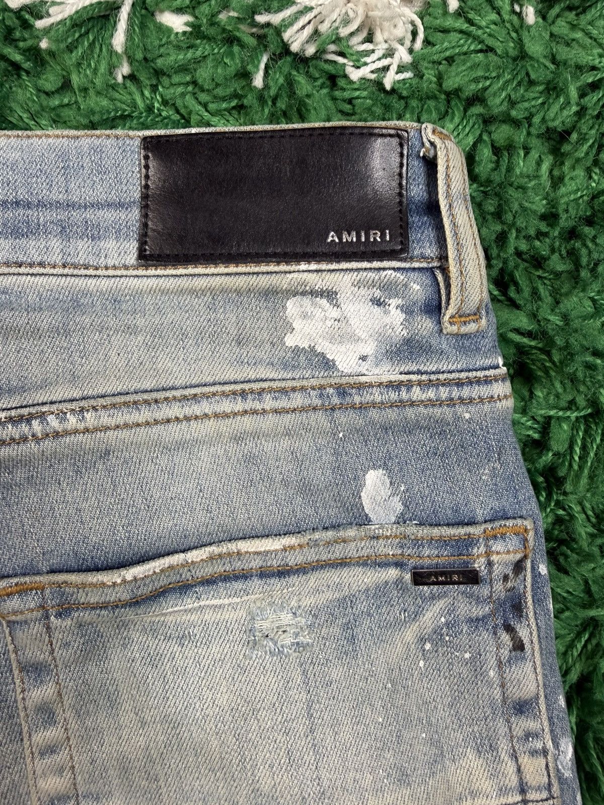 Amiri Amiri Paint Splatter Size US 29 - 4 Thumbnail