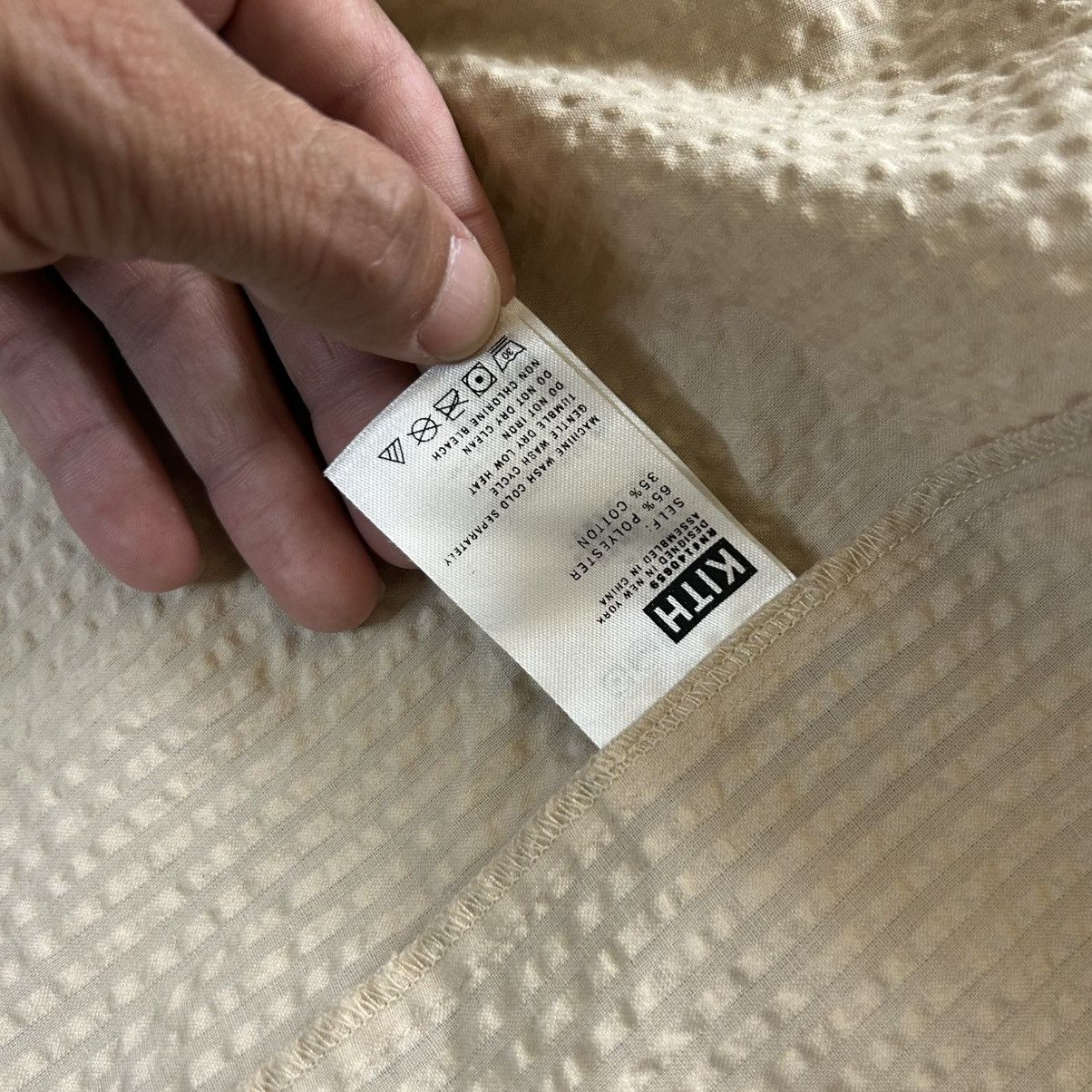 Kith Kith Seersucker Button Up Size US M / EU 48-50 / 2 - 3 Thumbnail