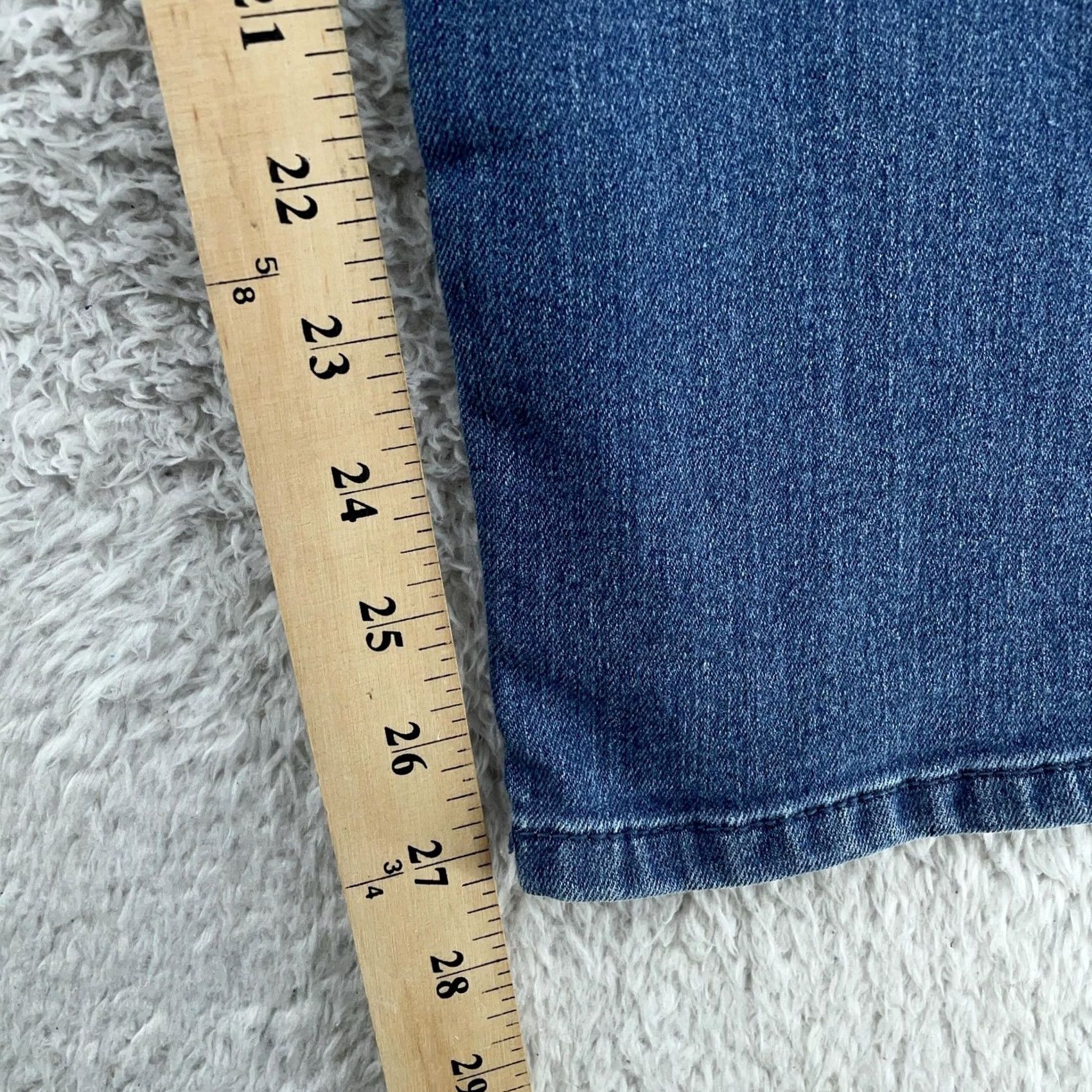 Gloria Vanderbilt Gloria Vanderbilt Jeans Womens 14P Classic Stretch Denim Blue 34x27 Size 36" / US 14 / IT 50 - 6 Thumbnail