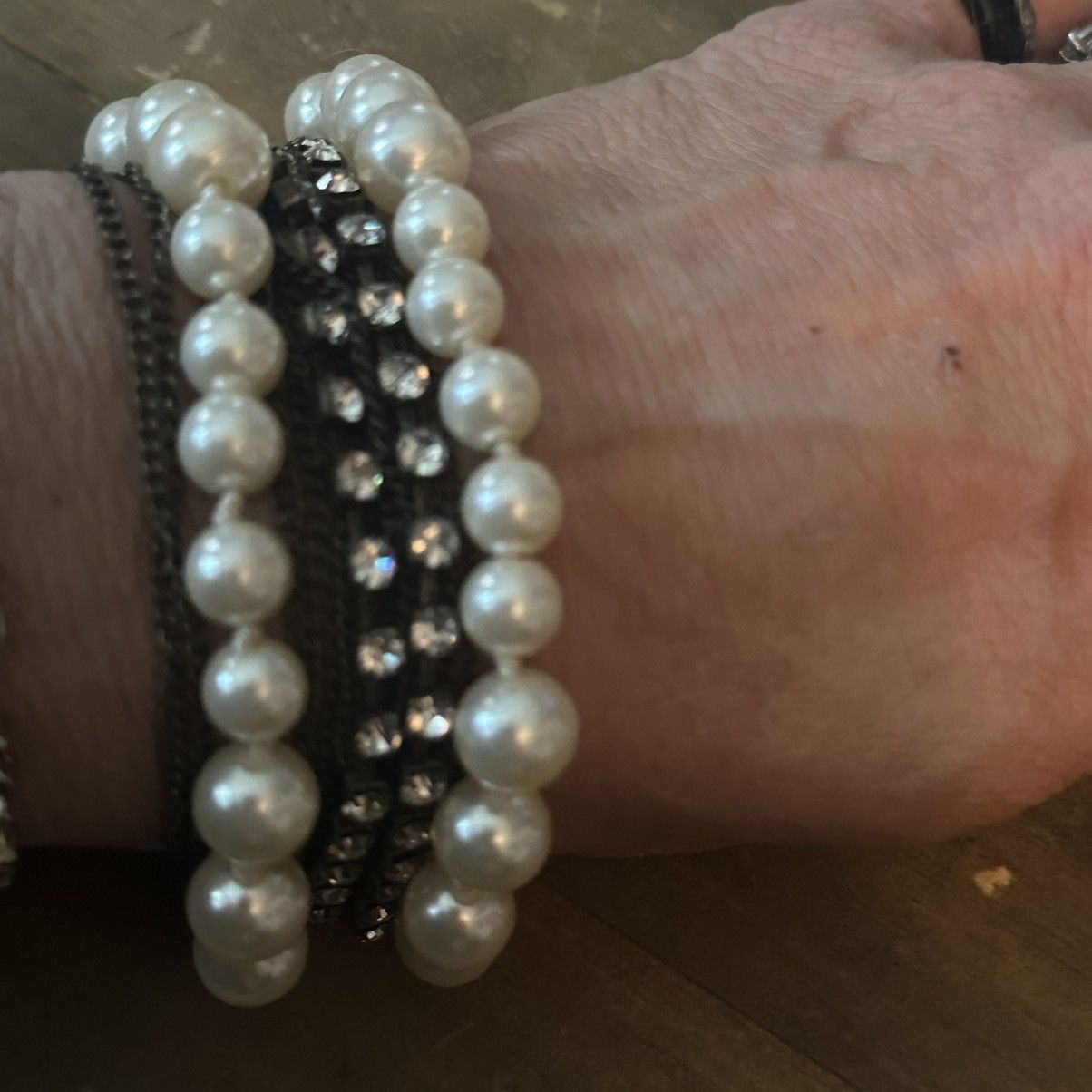 J.Crew J.Crew multi chain and pearl bracelet Size ONE SIZE - 4 Thumbnail