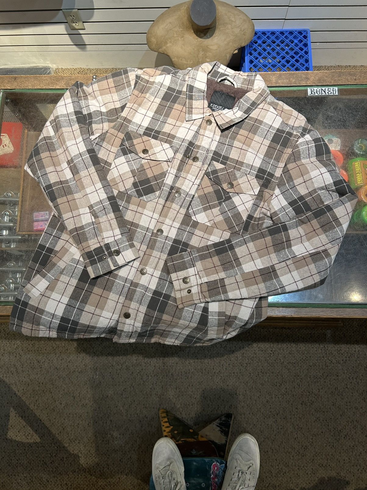 Ezekiel Fleece Lined Flannel