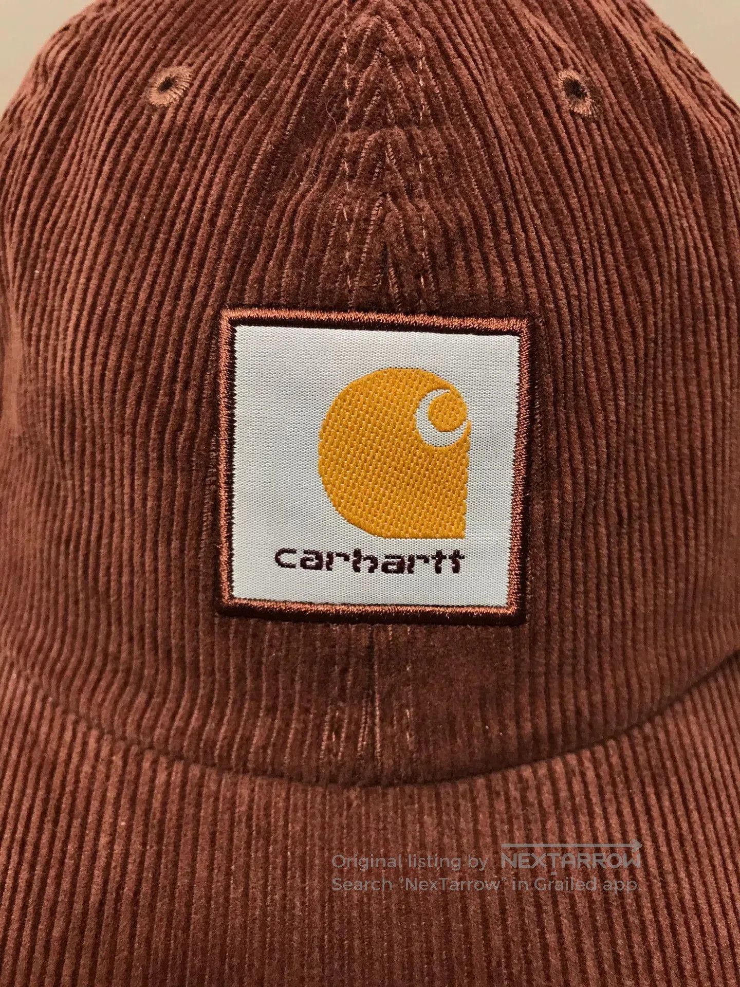 Carhartt Carhartt A162 BRW Corduroy Baseball Cap. Size ONE SIZE - 5 Thumbnail