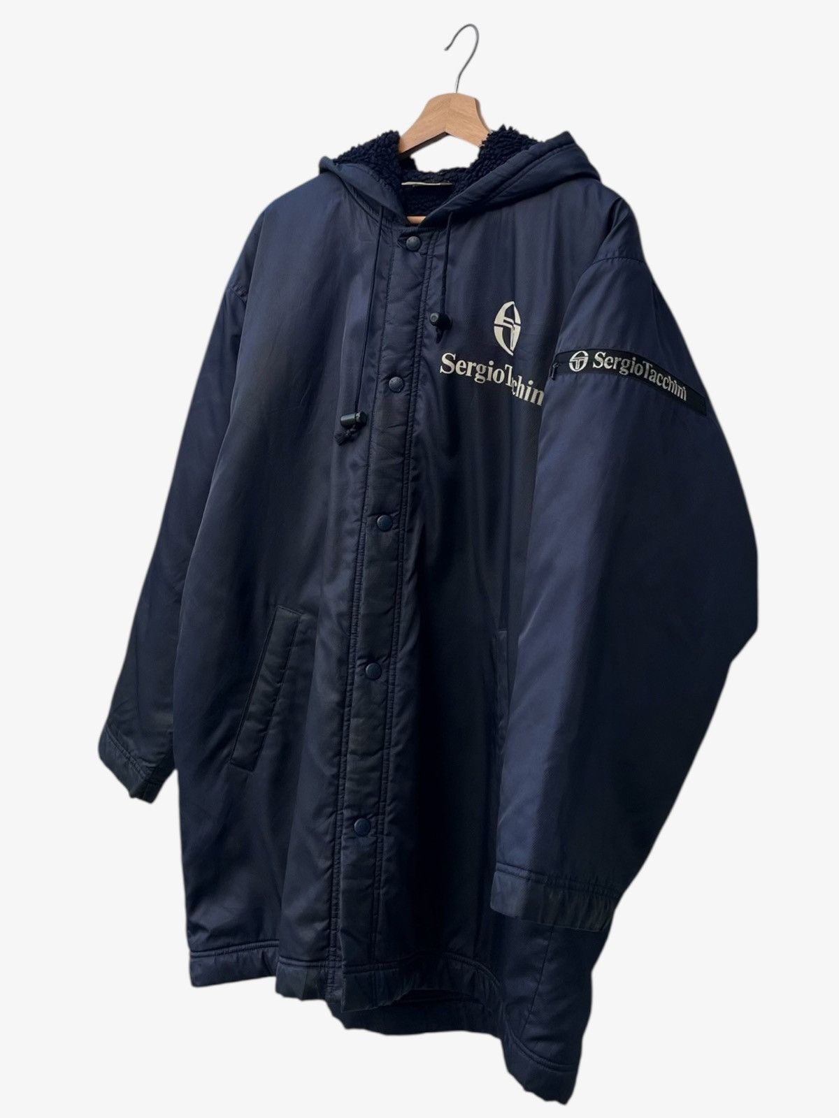 Sergio Tacchini Vintage Sergio Tacchini Bench Coat Parka Jacket Size US M / EU 48-50 / 2 - 4 Thumbnail